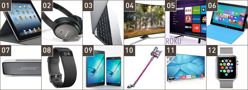 Top 12 Tech Christmas Gifts 2015